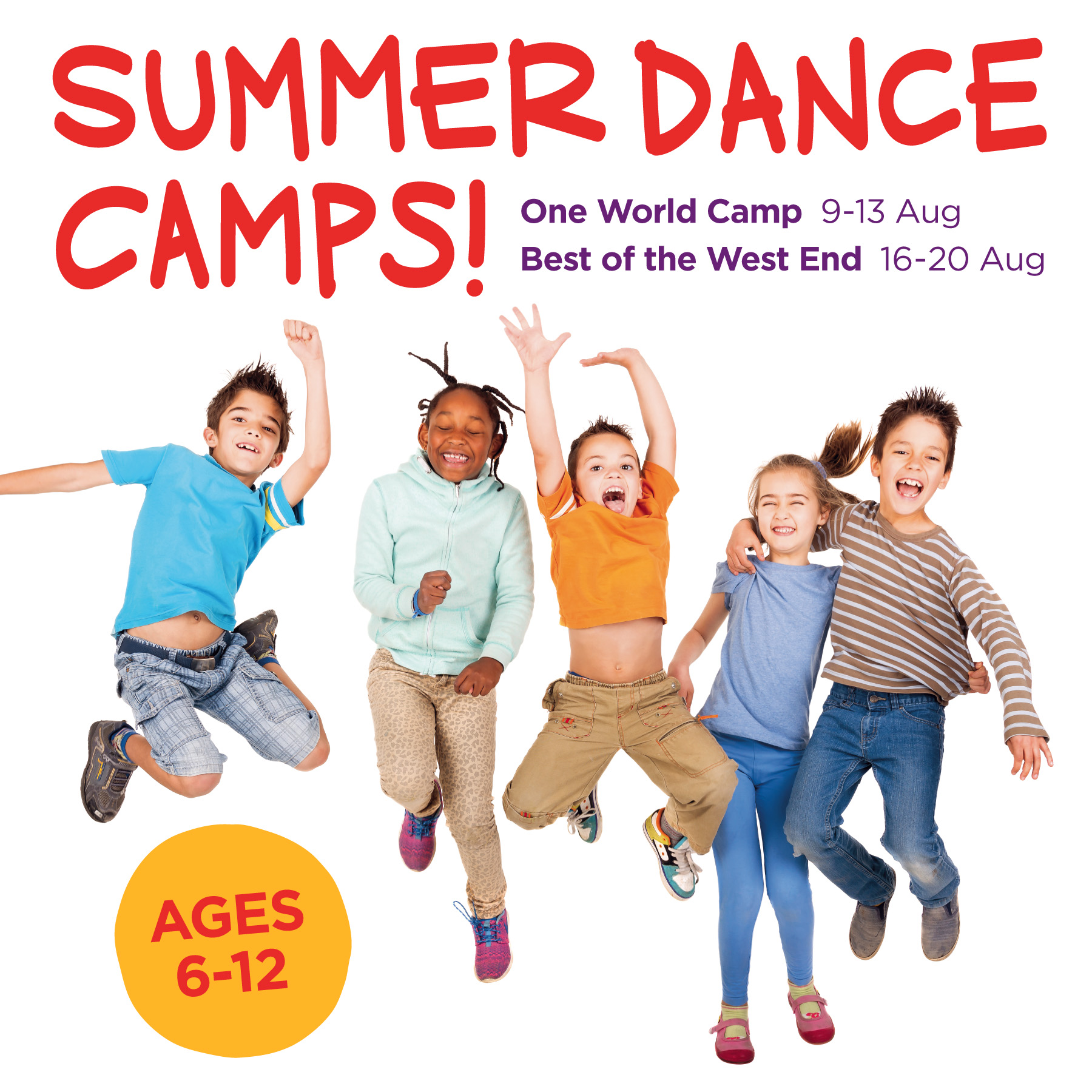 Summer Dance Camps for Kids Dance City